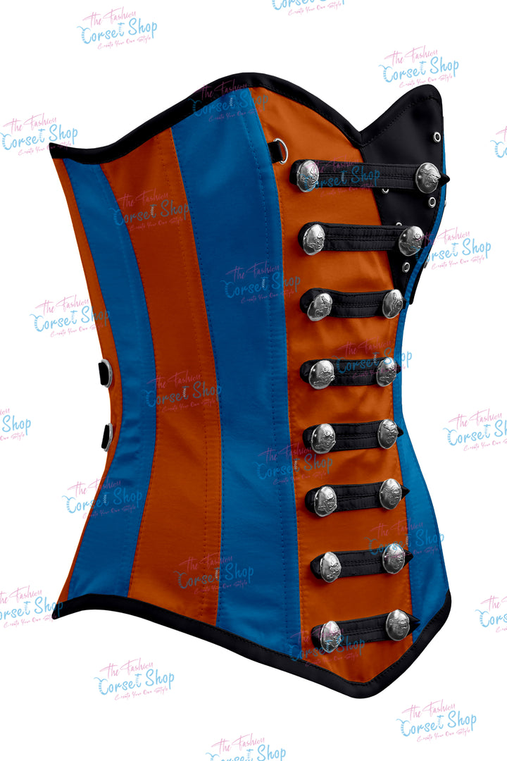 Jessie Satin Overbust Corset