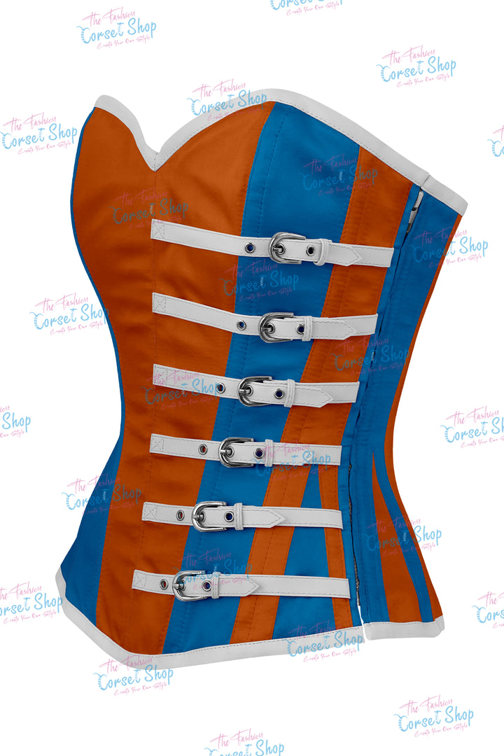 Agabeze Gothic Satin Overbust Corset