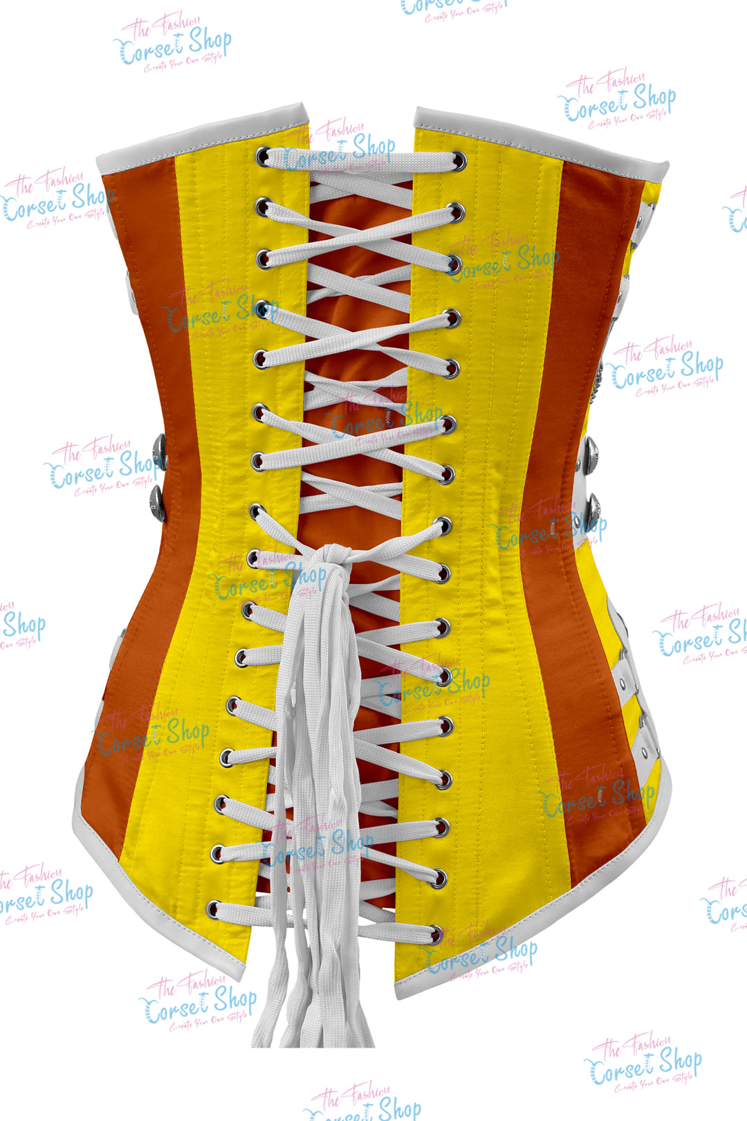 Dackett Satin Steampunk Overbust Corset