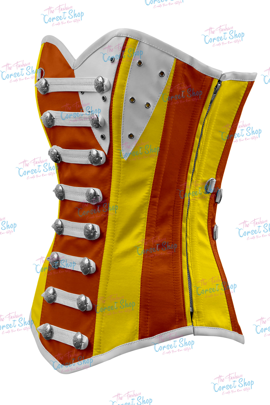 Jessie Satin Overbust Corset