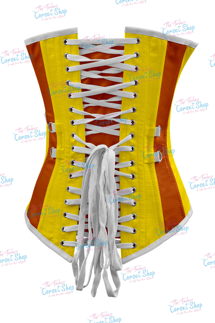 Jessie Satin Overbust Corset