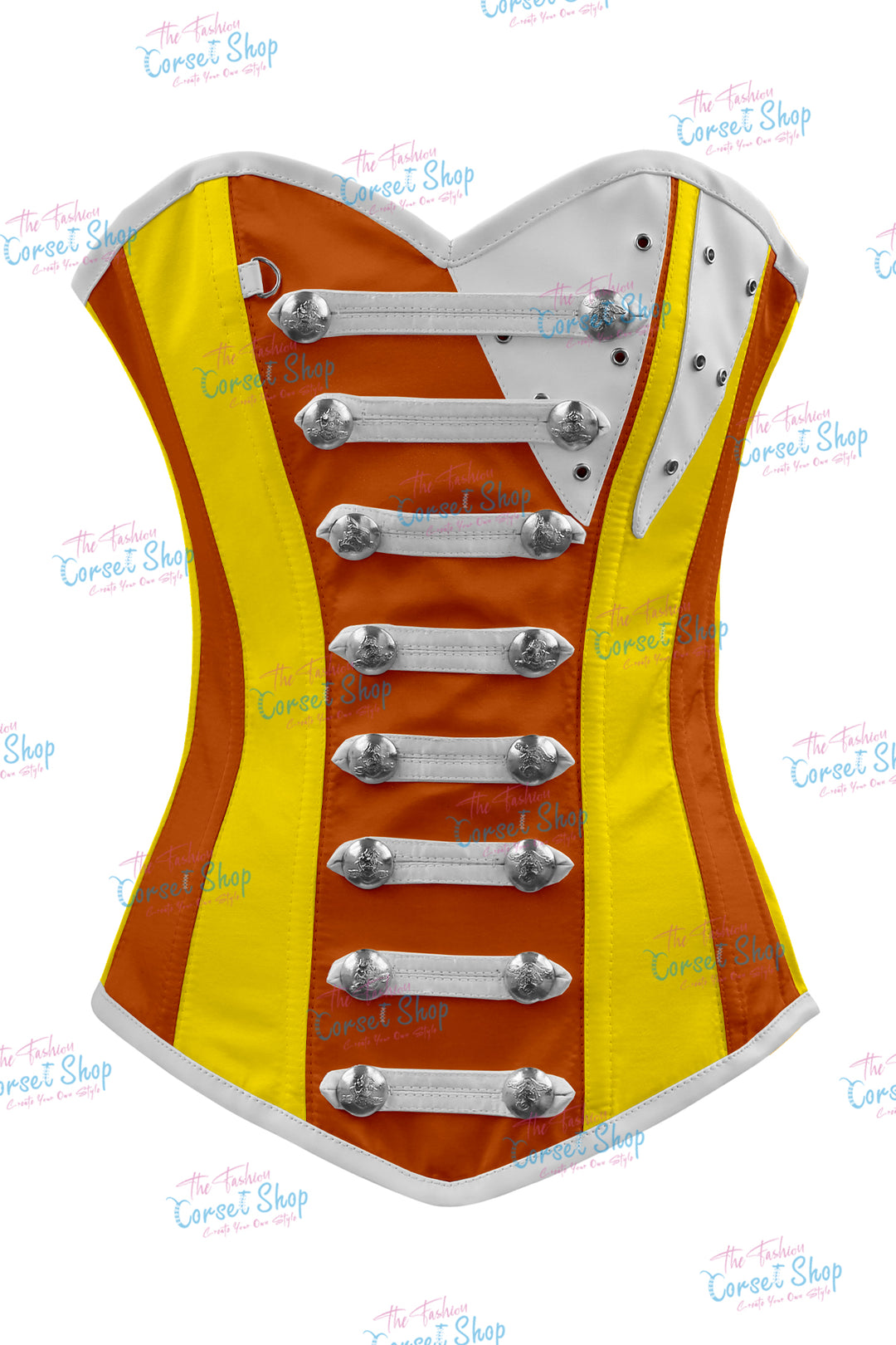 Jessie Satin Overbust Corset