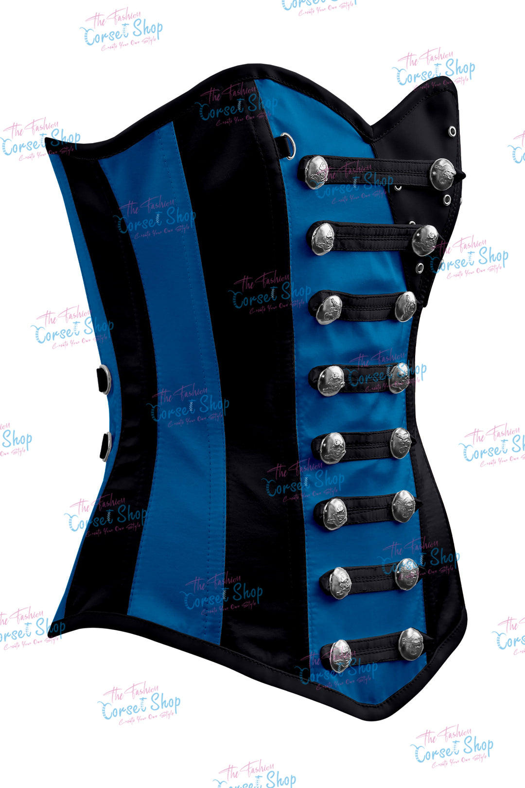 Jessie Satin Overbust Corset