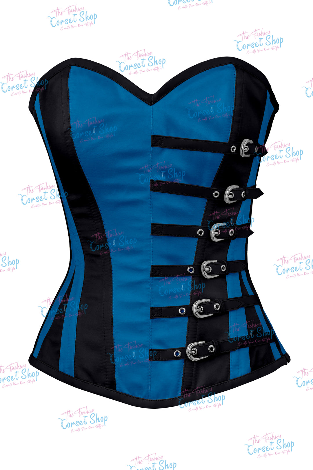 Agabeze Gothic Satin Overbust Corset