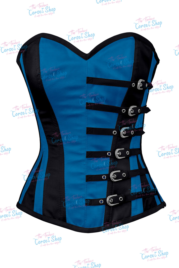 Agabeze Gothic Satin Overbust Corset