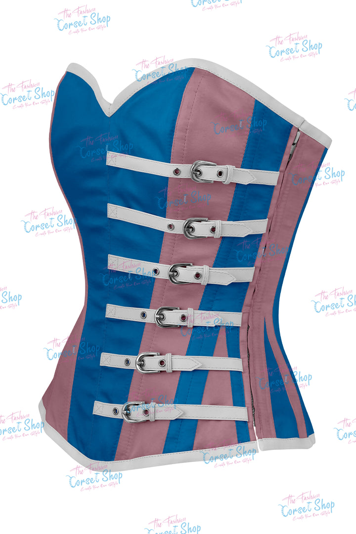 Agabeze Gothic Satin Overbust Corset