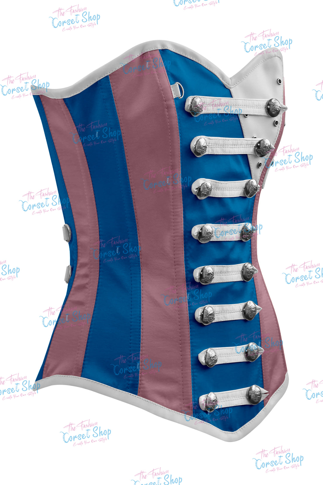 Jessie Satin Overbust Corset
