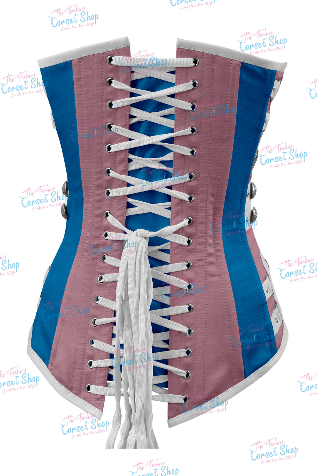 Dackett Satin Steampunk Overbust Corset