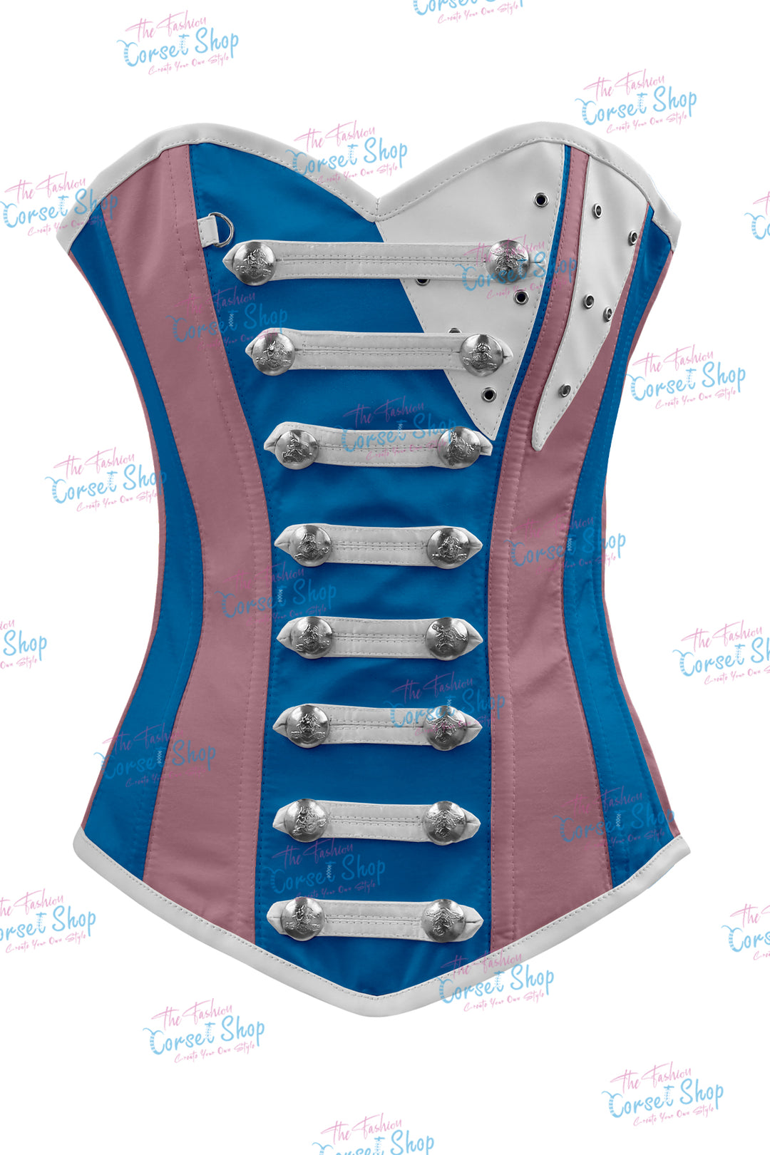 Jessie Satin Overbust Corset