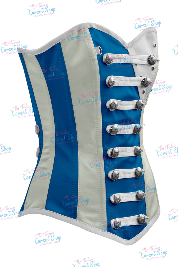 Jessie Satin Overbust Corset