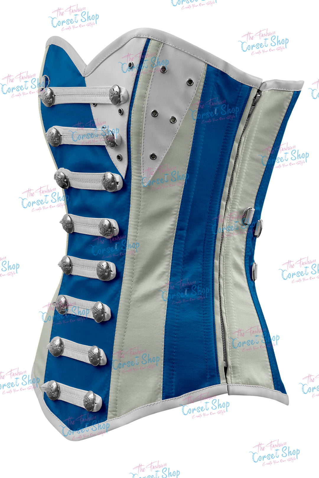 Jessie Satin Overbust Corset