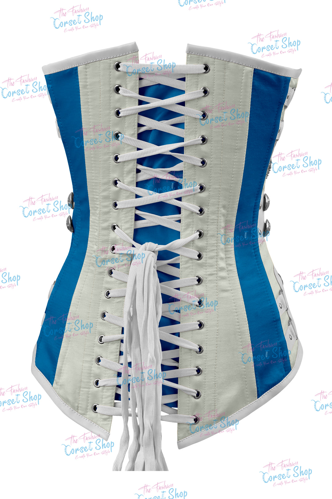 Dackett Satin Steampunk Overbust Corset