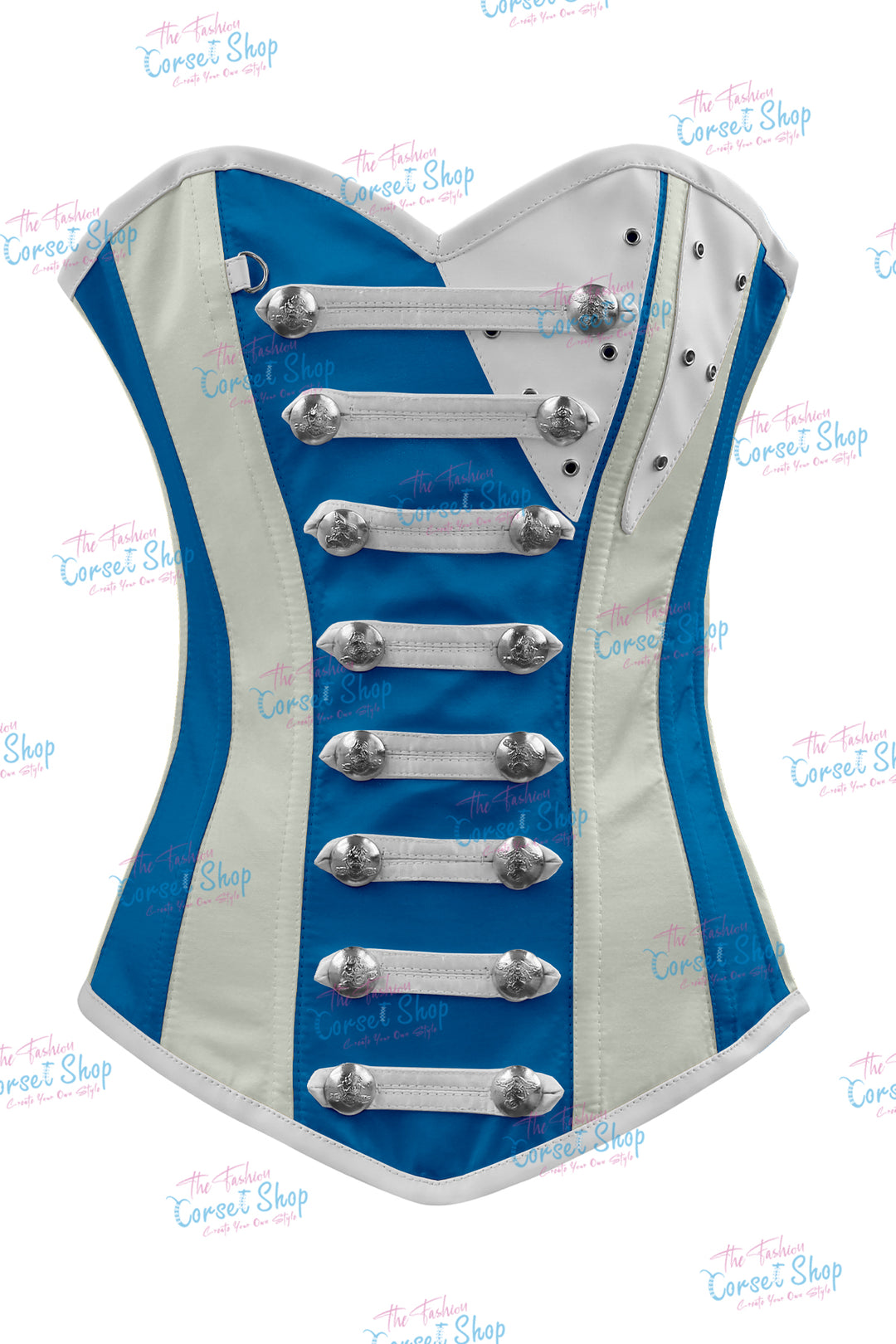 Jessie Satin Overbust Corset