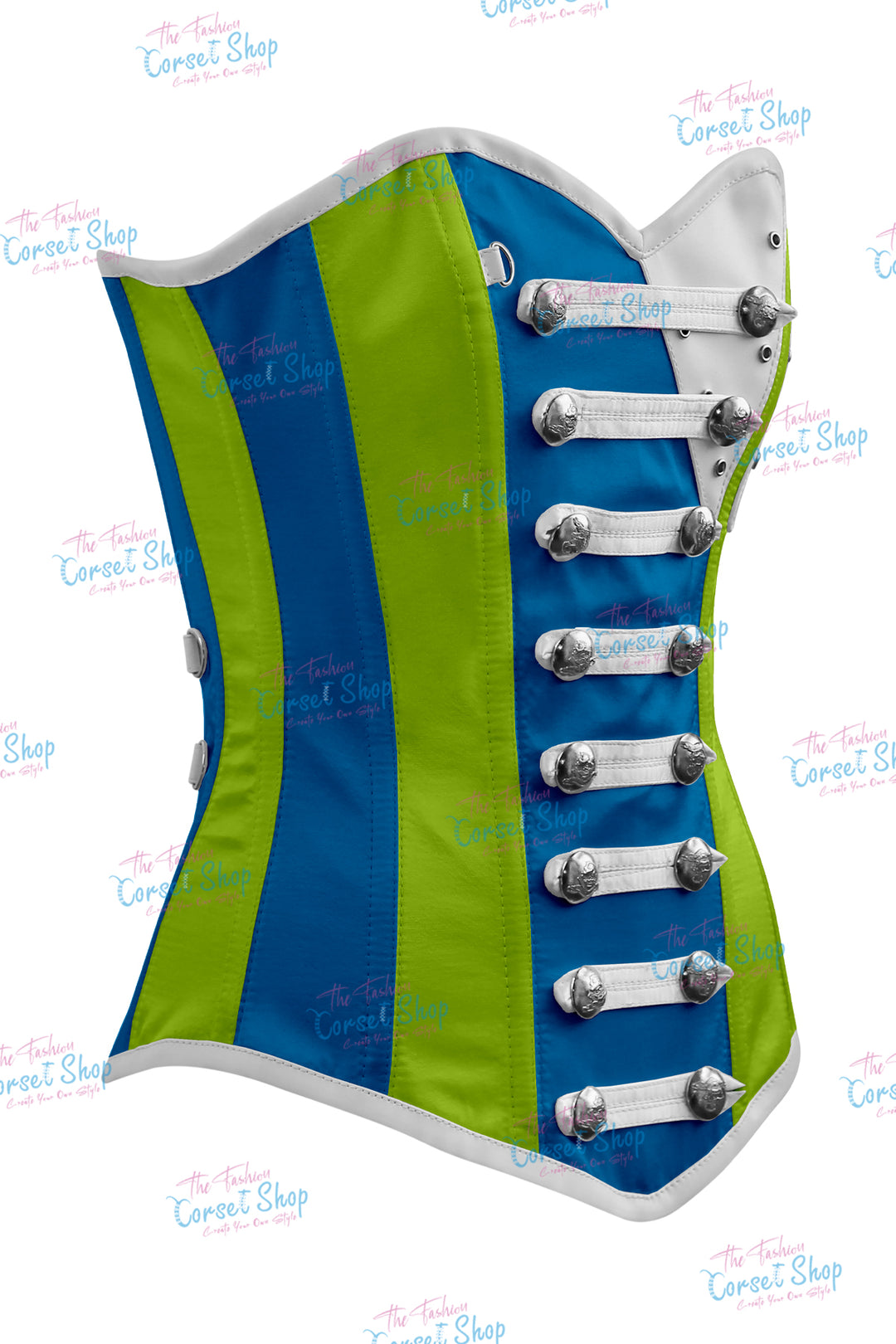 Jessie Satin Overbust Corset
