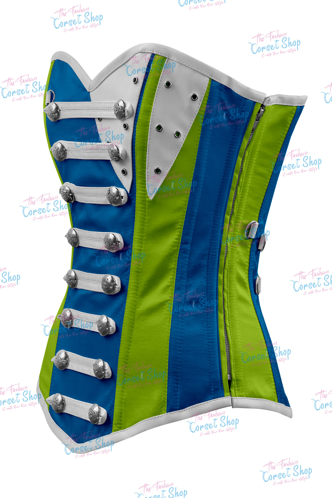 Jessie Satin Overbust Corset