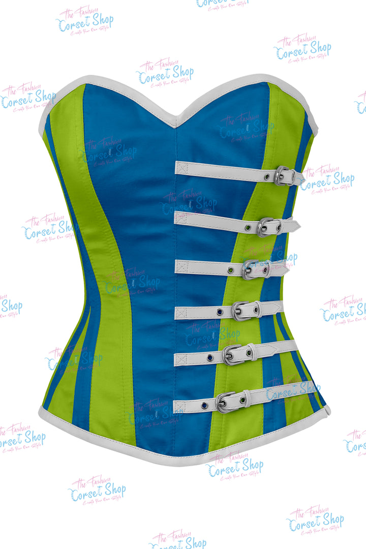 Agabeze Gothic Satin Overbust Corset
