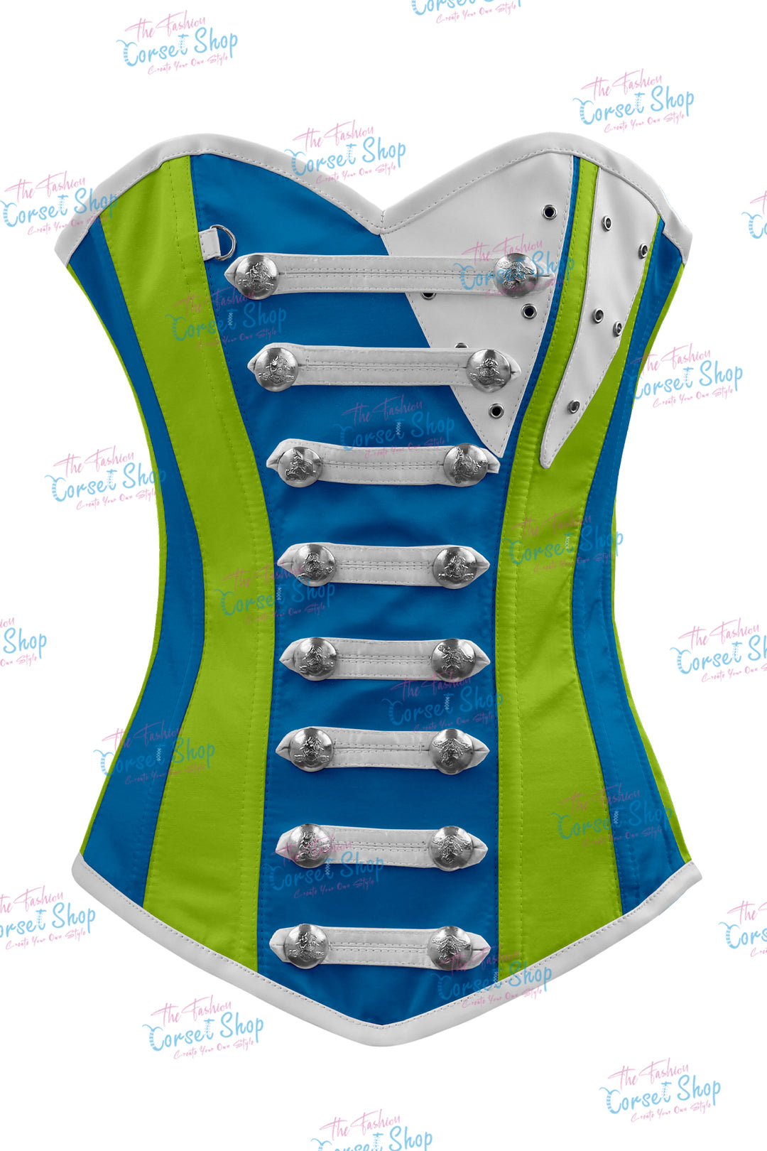 Jessie Satin Overbust Corset