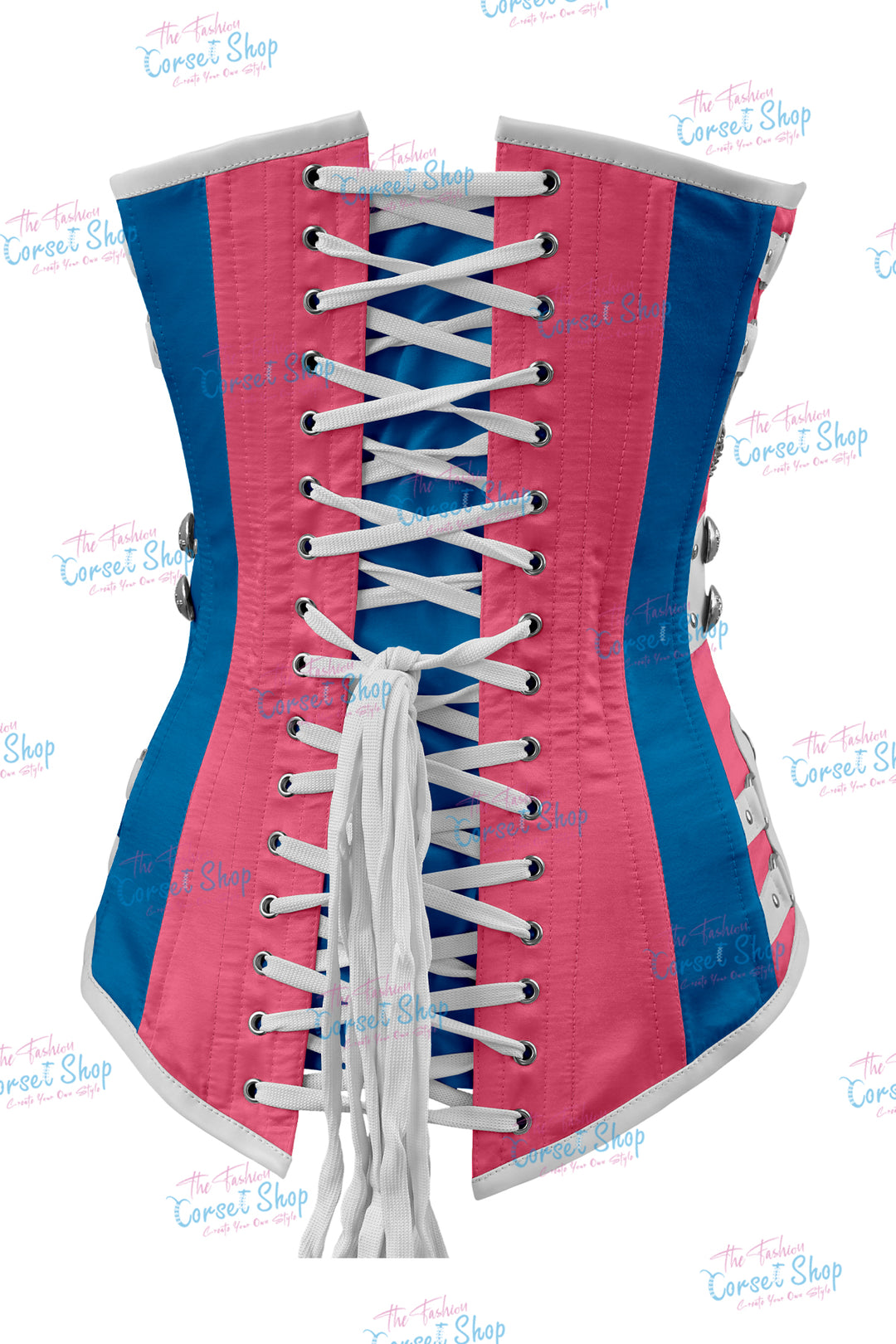 Dackett Satin Steampunk Overbust Corset