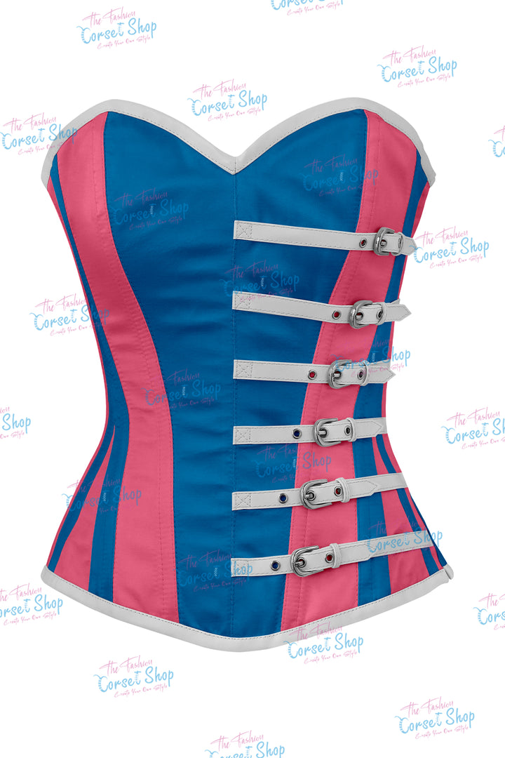 Agabeze Gothic Satin Overbust Corset