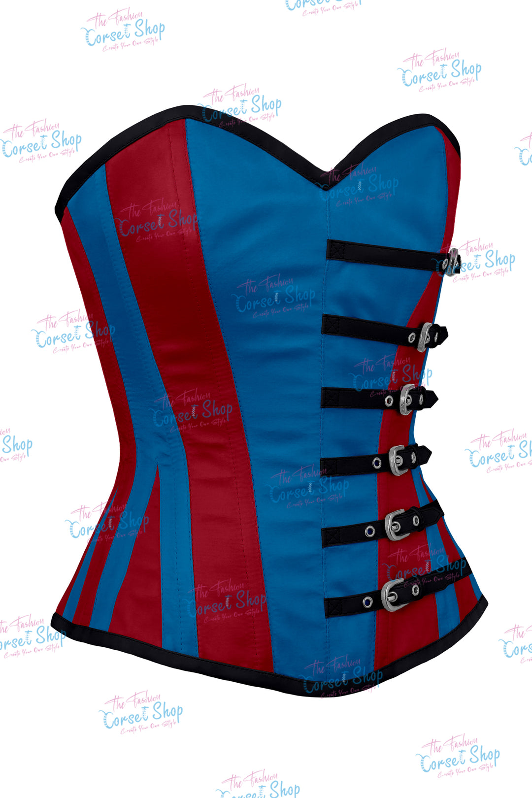 Agabeze Gothic Satin Overbust Corset