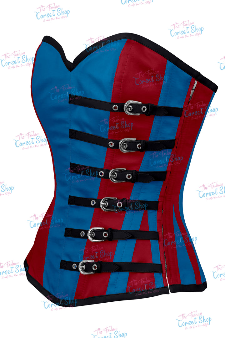 Agabeze Gothic Satin Overbust Corset