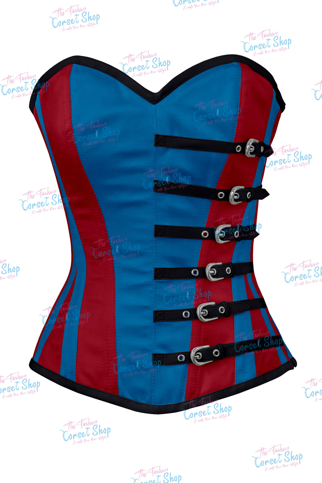 Agabeze Gothic Satin Overbust Corset
