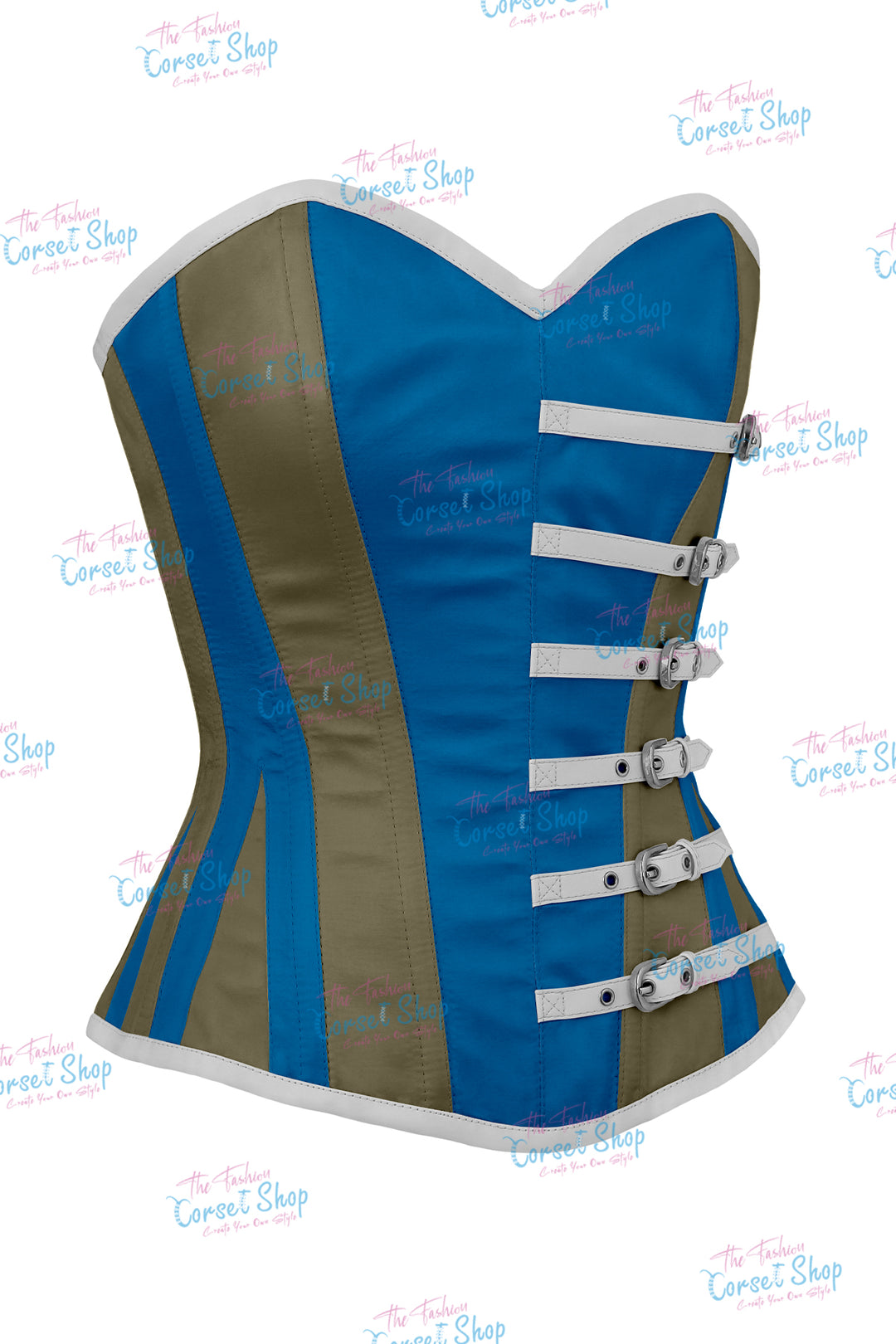 Agabeze Gothic Satin Overbust Corset