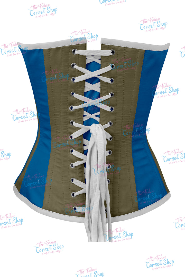 Agabeze Gothic Satin Overbust Corset