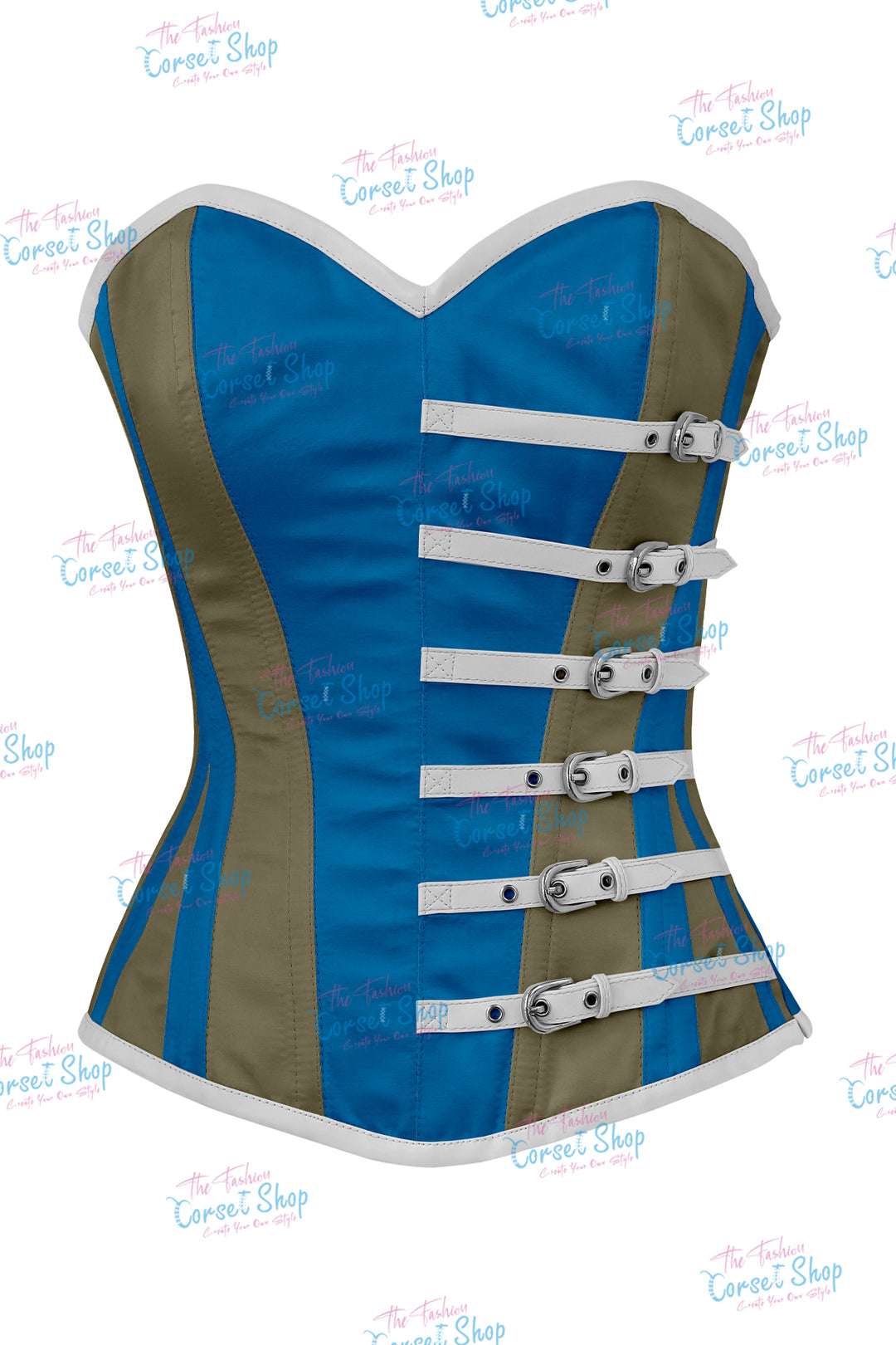 Agabeze Gothic Satin Overbust Corset