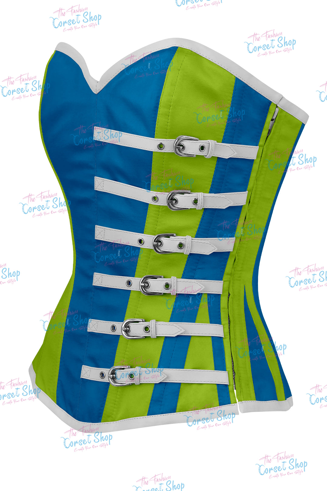 Agabeze Gothic Satin Overbust Corset