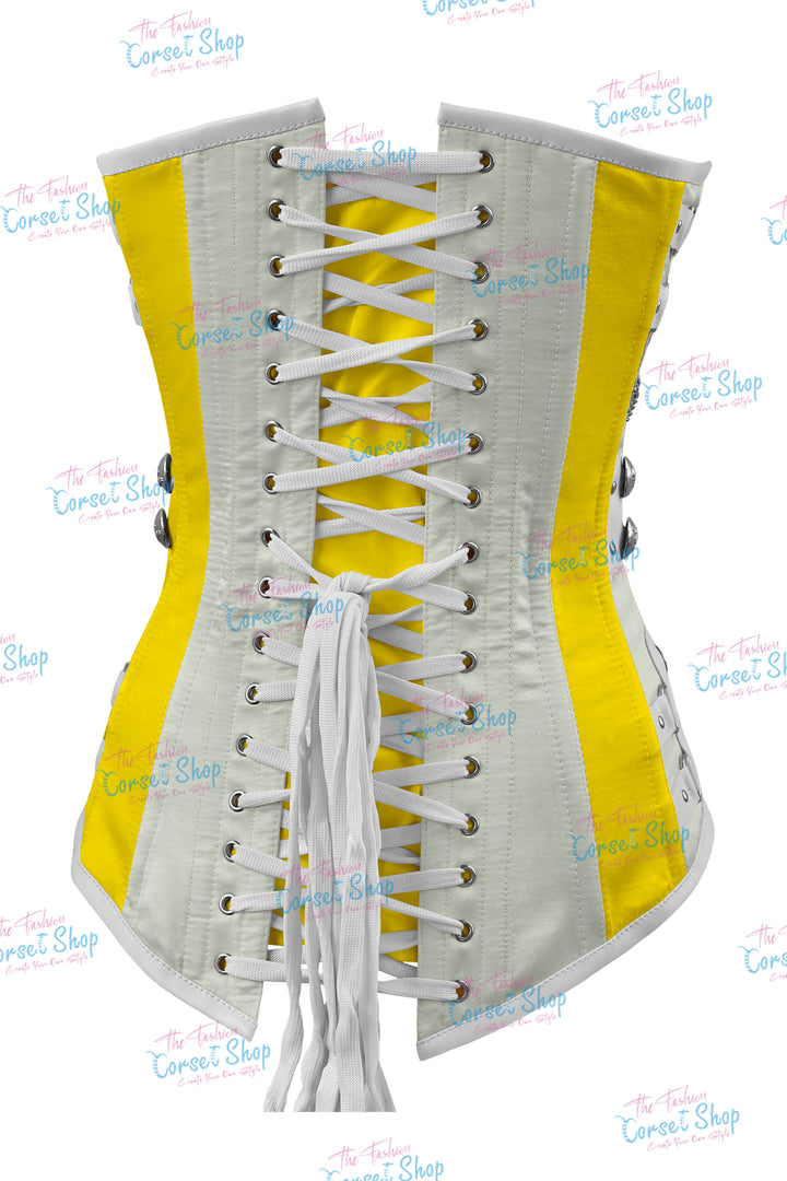 Dackett Satin Steampunk Overbust Corset