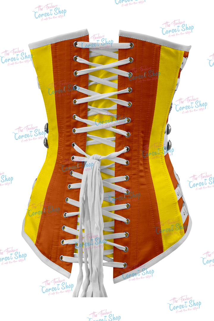Dackett Satin Steampunk Overbust Corset