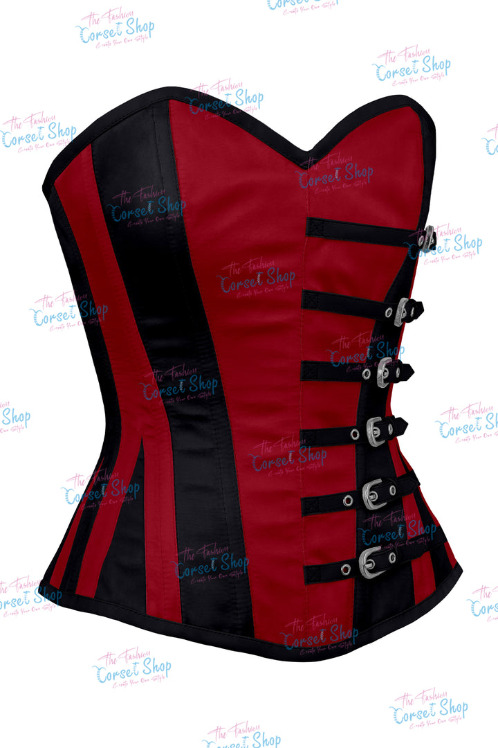 Agabeze Gothic Satin Overbust Corset
