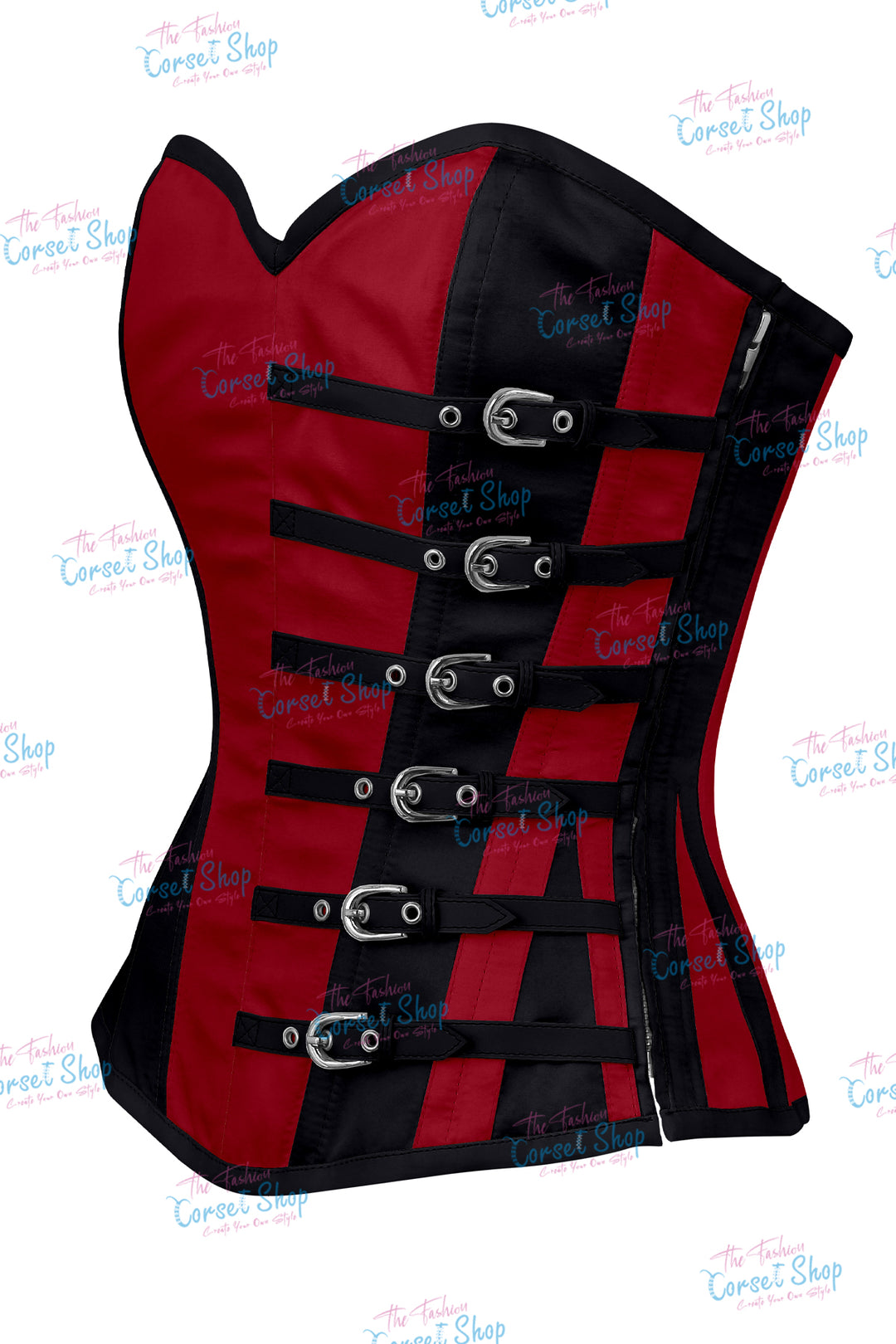 Agabeze Gothic Satin Overbust Corset
