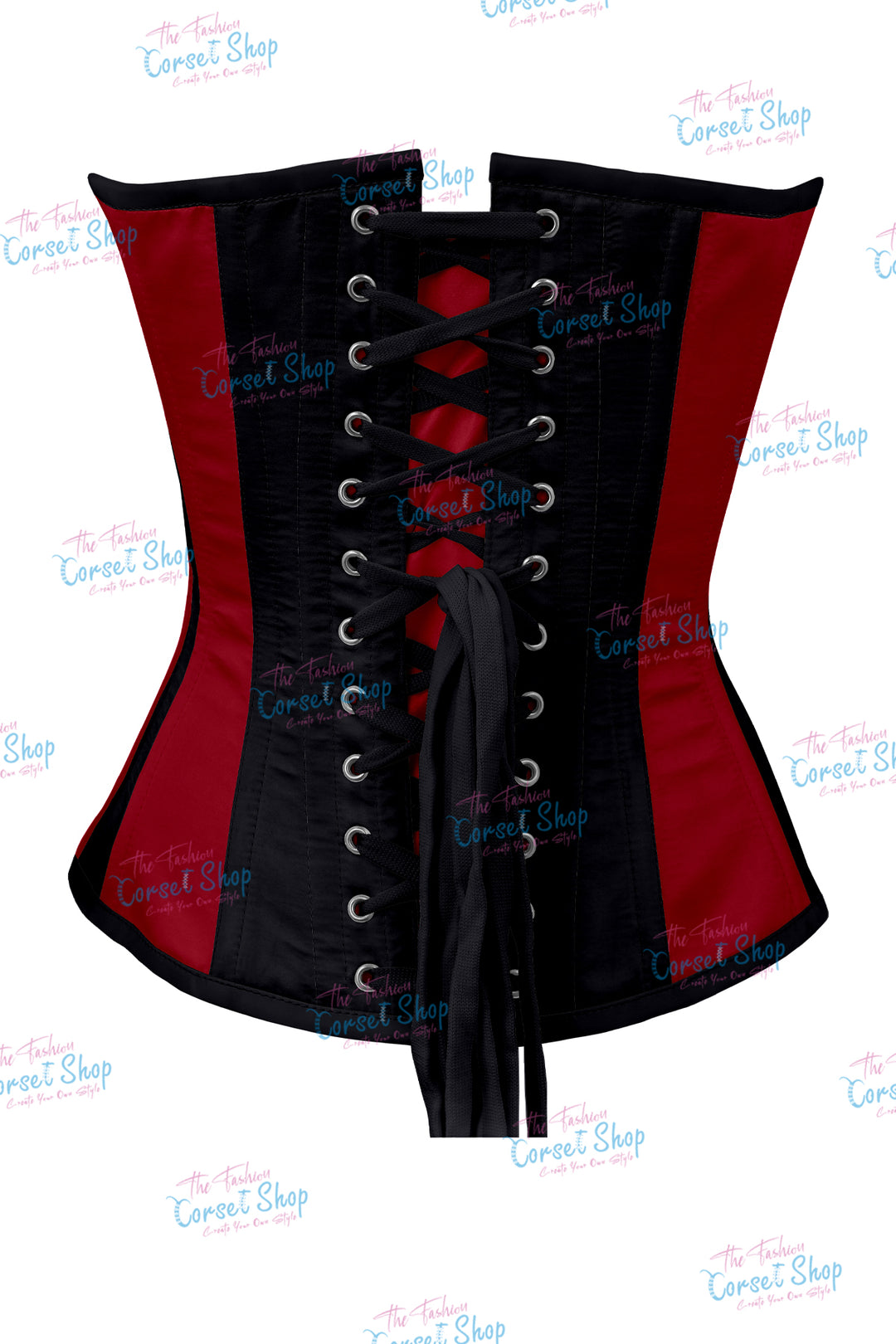 Agabeze Gothic Satin Overbust Corset