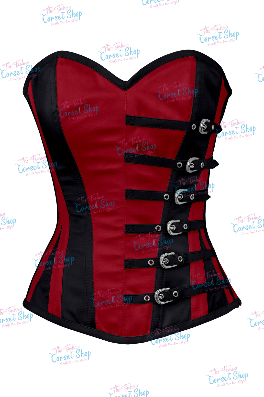 Agabeze Gothic Satin Overbust Corset