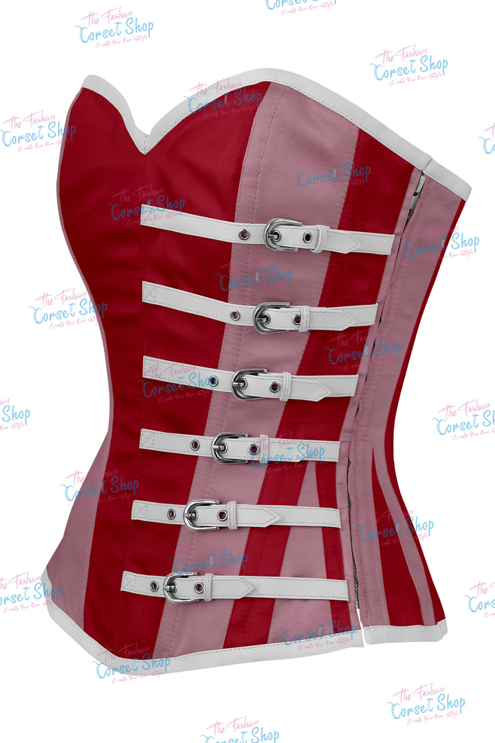 Agabeze Gothic Satin Overbust Corset