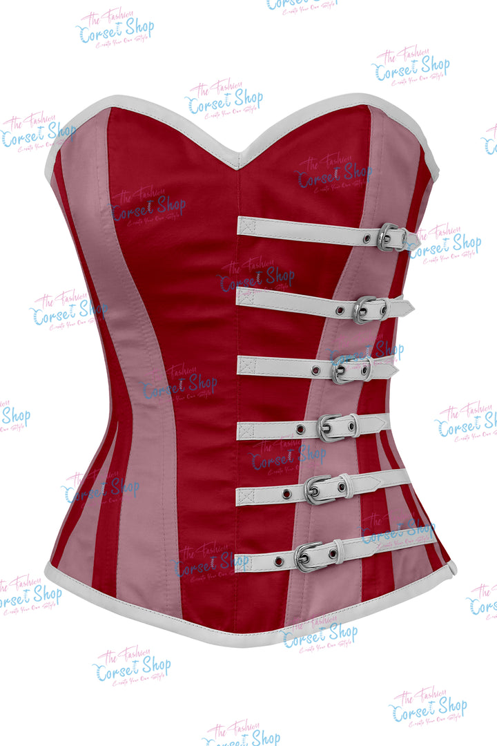 Agabeze Gothic Satin Overbust Corset