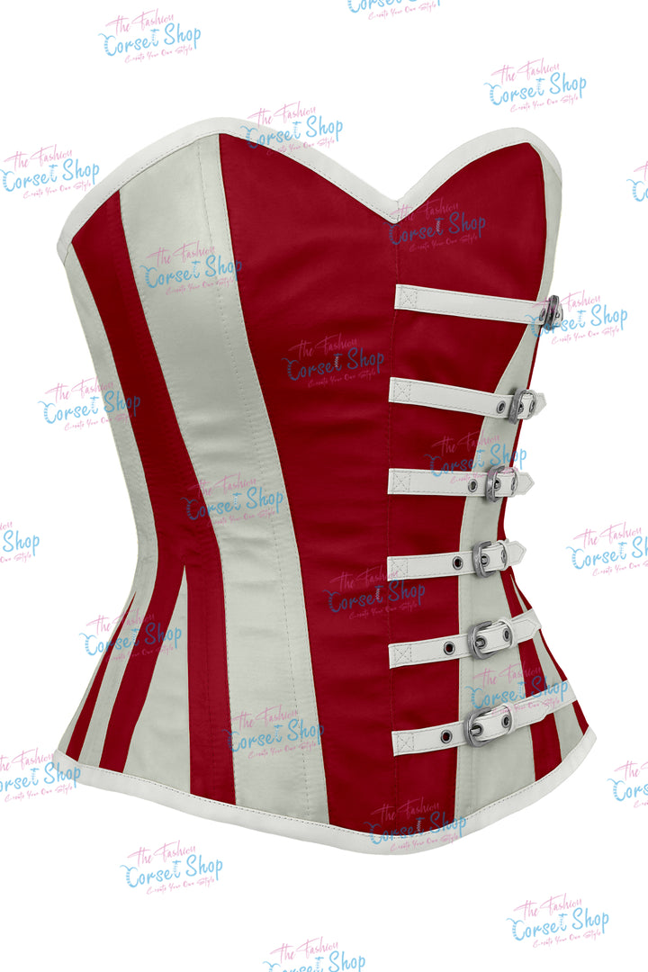 Agabeze Gothic Satin Overbust Corset