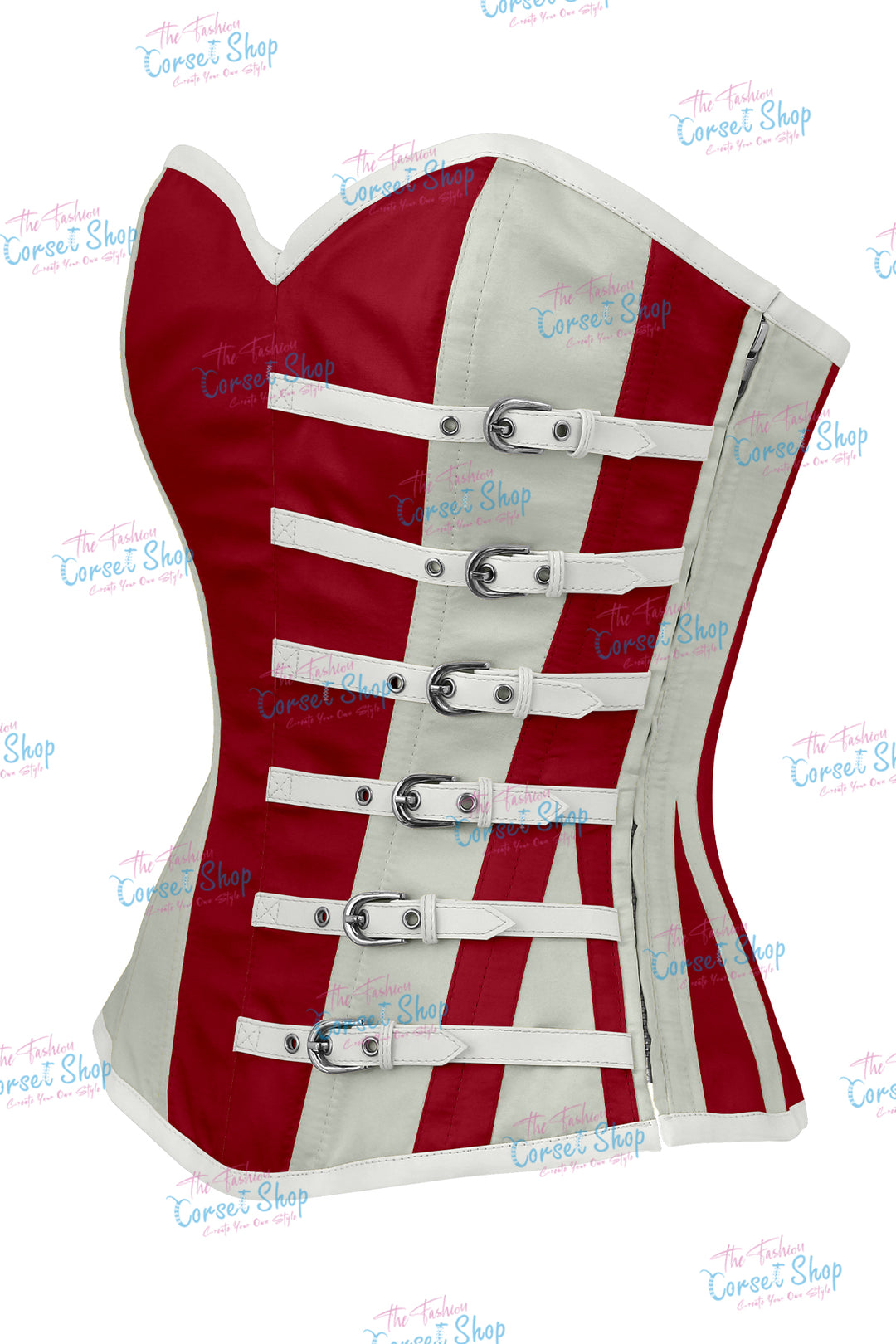 Agabeze Gothic Satin Overbust Corset