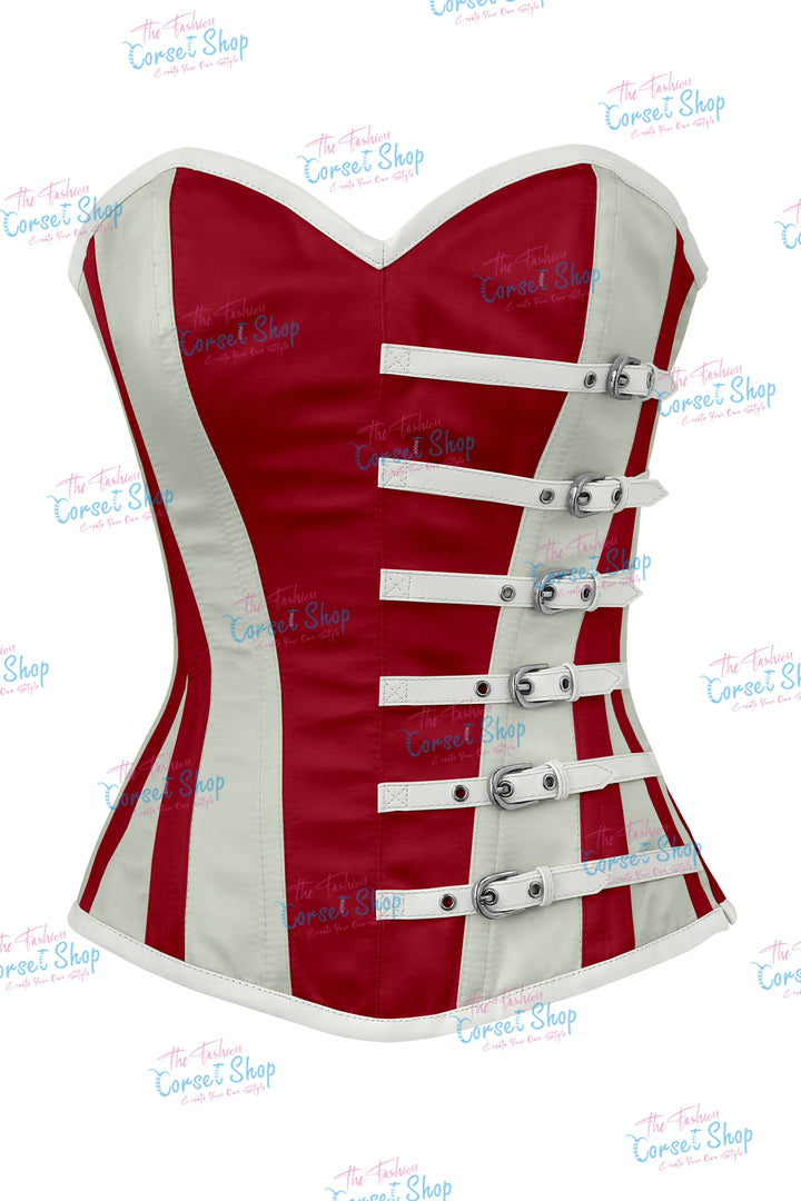 Agabeze Gothic Satin Overbust Corset