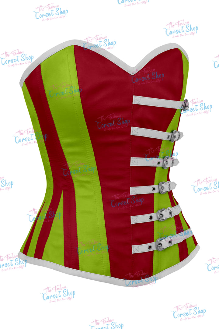 Agabeze Gothic Satin Overbust Corset
