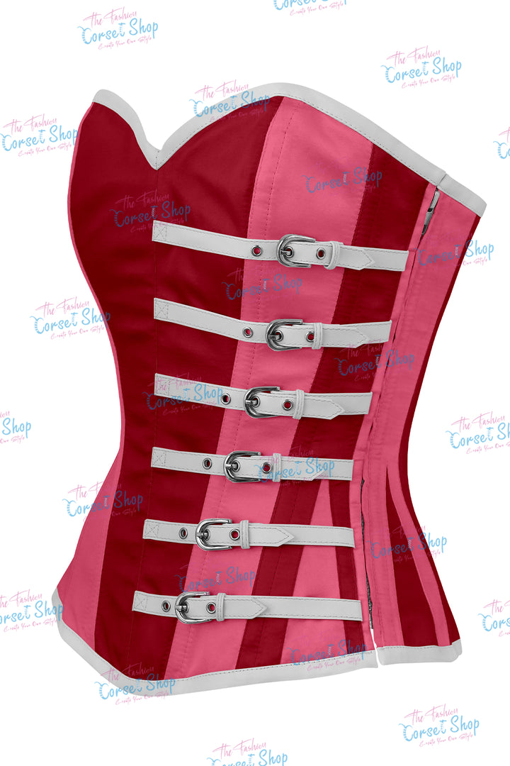 Agabeze Gothic Satin Overbust Corset
