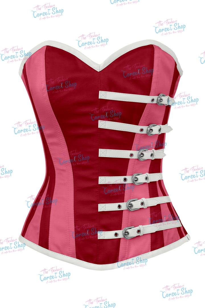 Agabeze Gothic Satin Overbust Corset