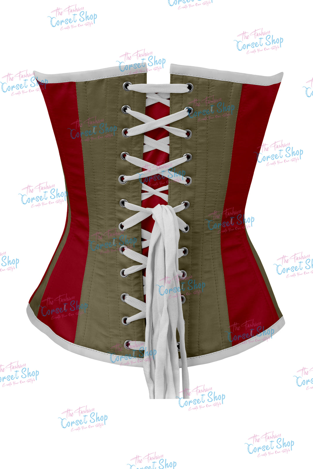 Agabeze Gothic Satin Overbust Corset
