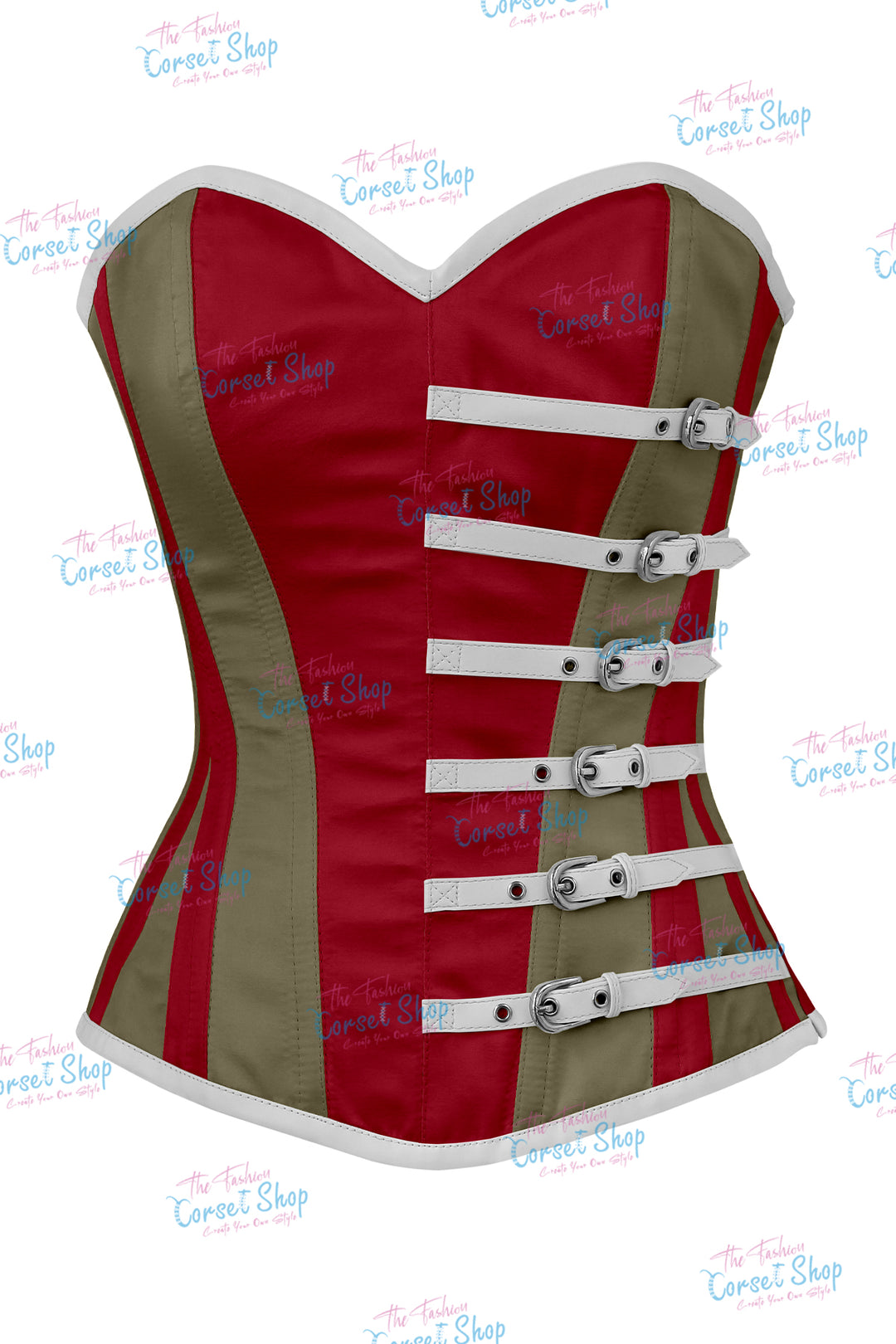 Agabeze Gothic Satin Overbust Corset