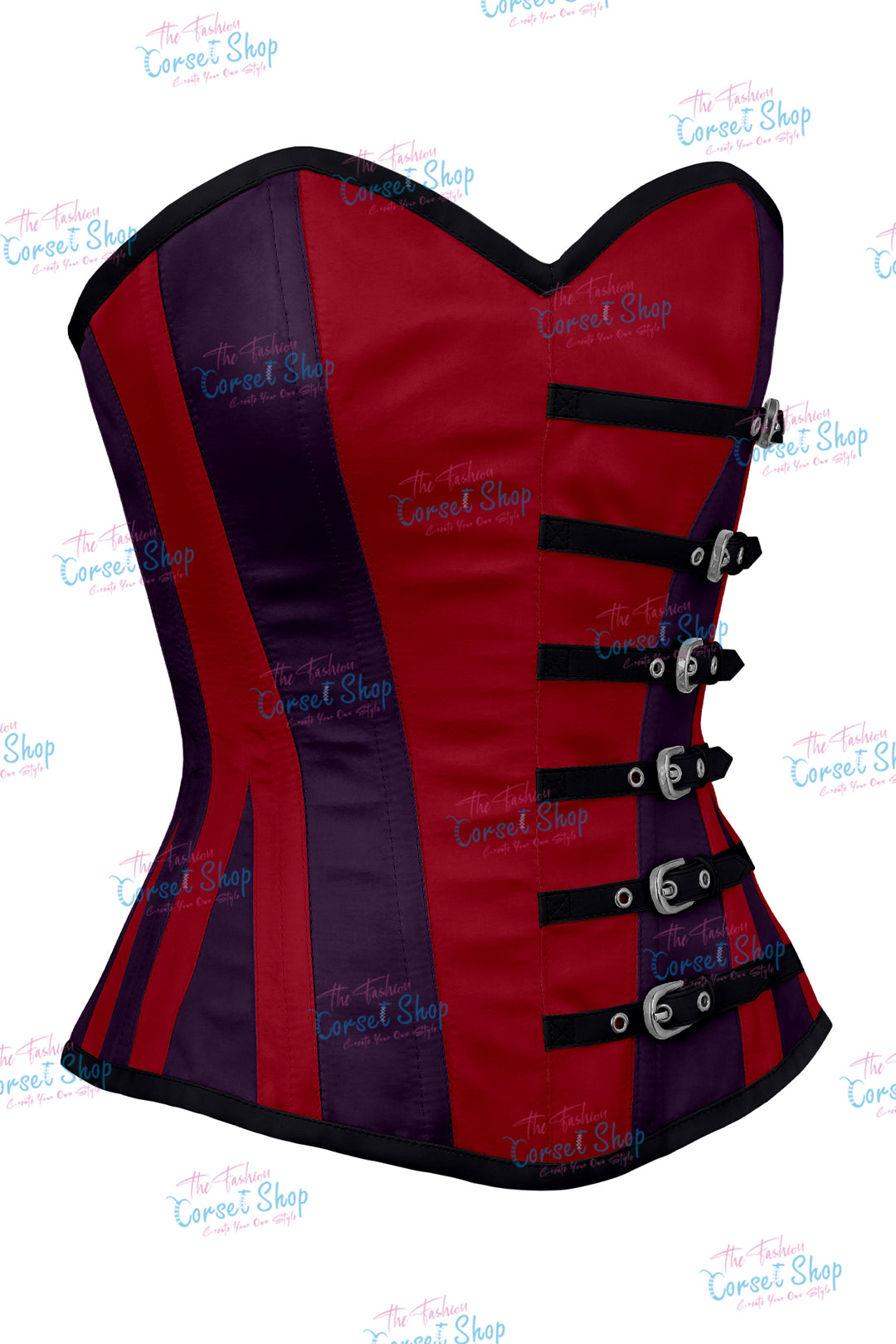 Agabeze Gothic Satin Overbust Corset