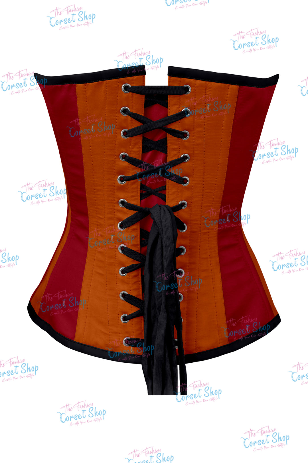 Agabeze Gothic Satin Overbust Corset