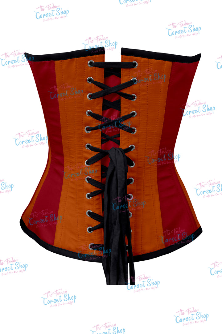 Agabeze Gothic Satin Overbust Corset