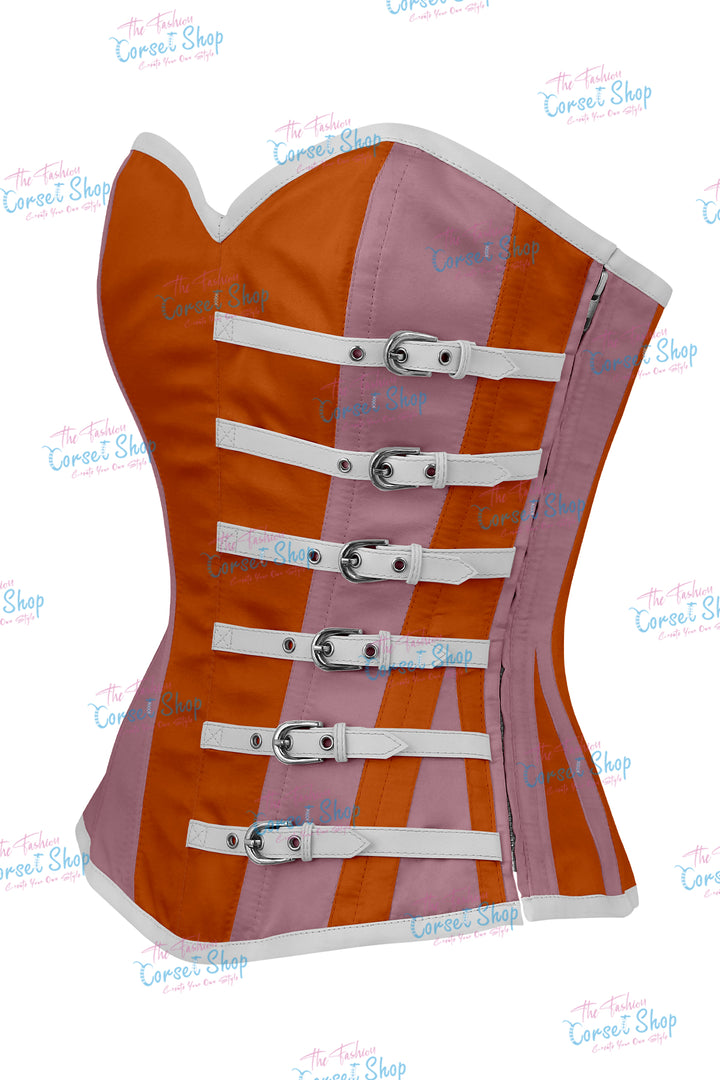 Agabeze Gothic Satin Overbust Corset